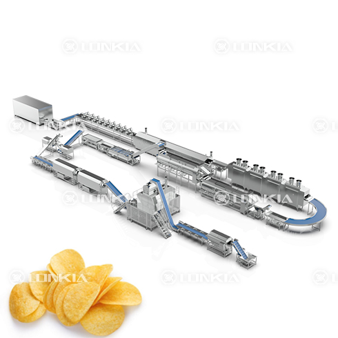 51Semi Automatic Potato Chips Production Line