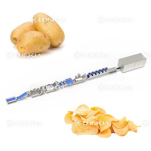 52Semi Automatic Potato Chips Production Line