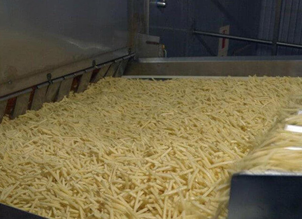 Large-output French Fries Line