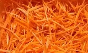 Shredded Carrots