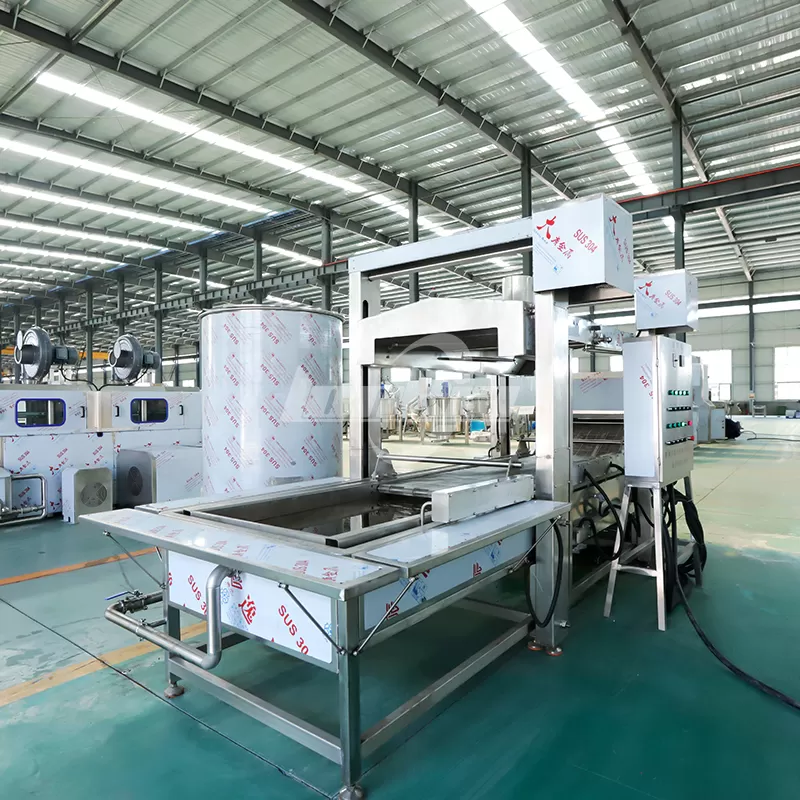 Continuous fryer
