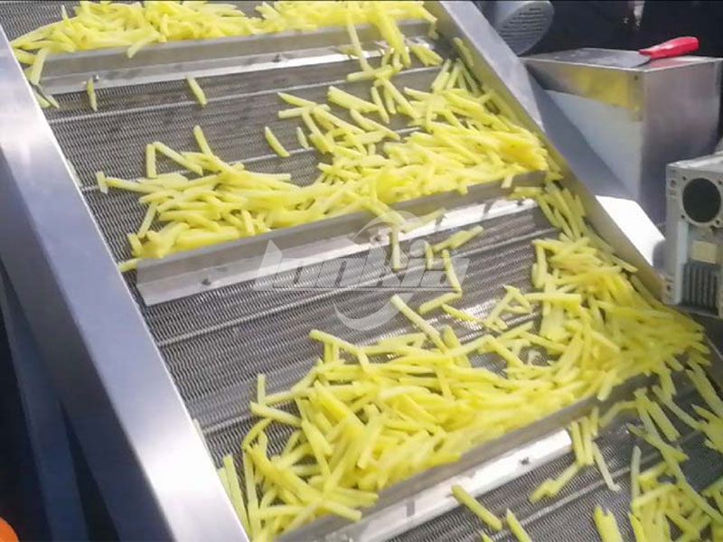 French fries production