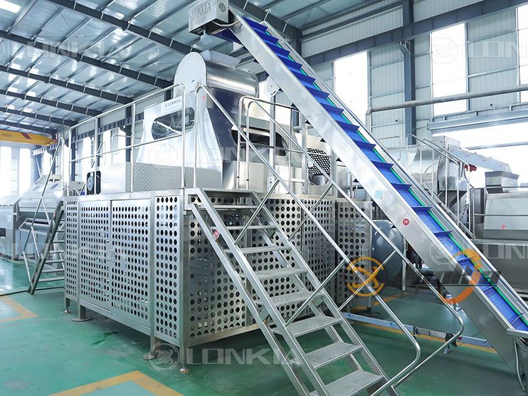 Industrial Potato Steam Peeling Machine for Sale