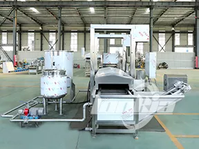 Continuous Fryer Machine