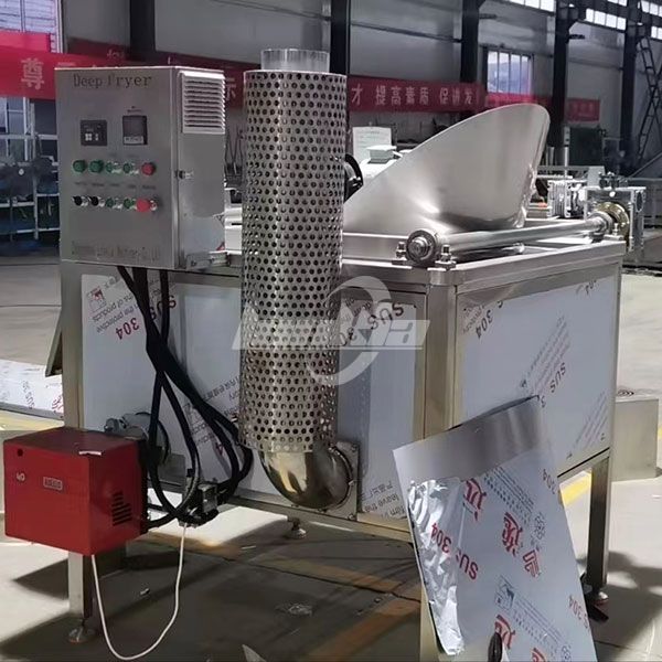 Gas Round Frying Machine