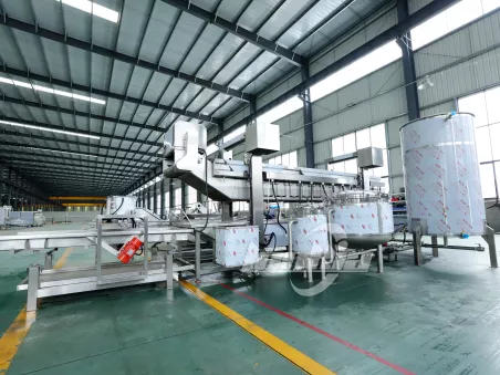Continuous Frying Machine