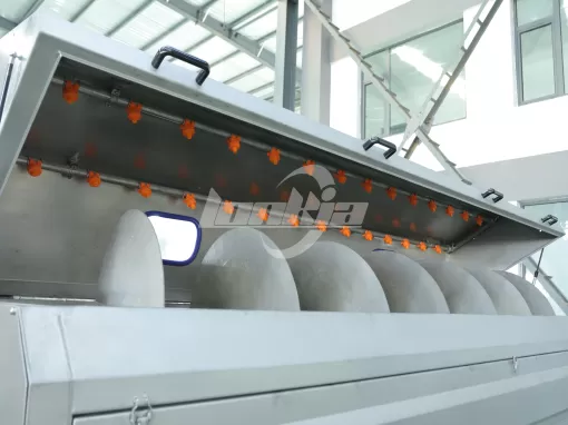 Spiral Brush Roller Peeling Machine