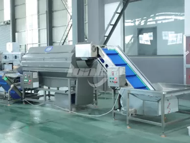 Spiral Brush Roller Peeling Machine
