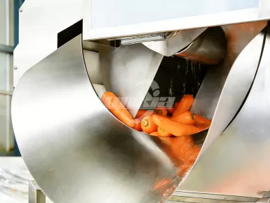 Spiral Brush Roller Peeling Machine