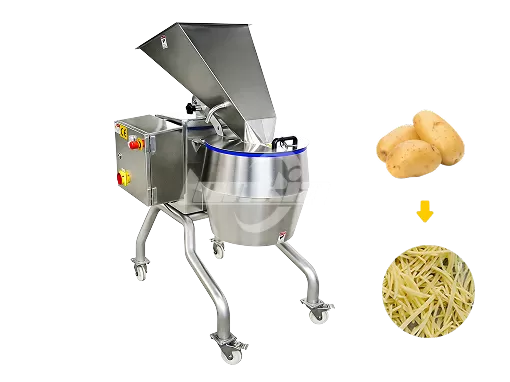 Potato Strip and Slice Cutting Machine