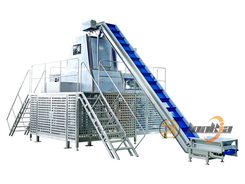 Steam peeling machine