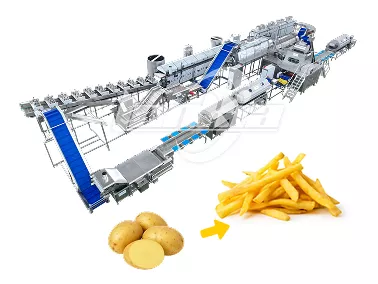 Fully Automatic French Fries Production Line