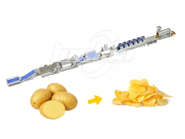 Semi Automatic Potato Chips Production Line