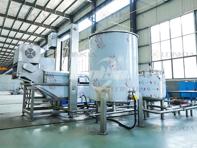 Continuous Frying Machine