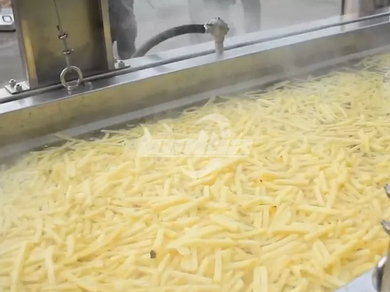 What Is the Best Blanching Temperature for French Fries?