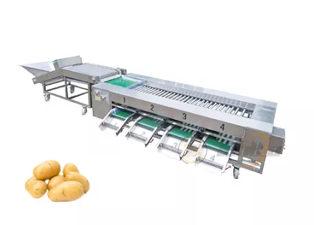 Fruit & Vegetable Roller Grading Machine